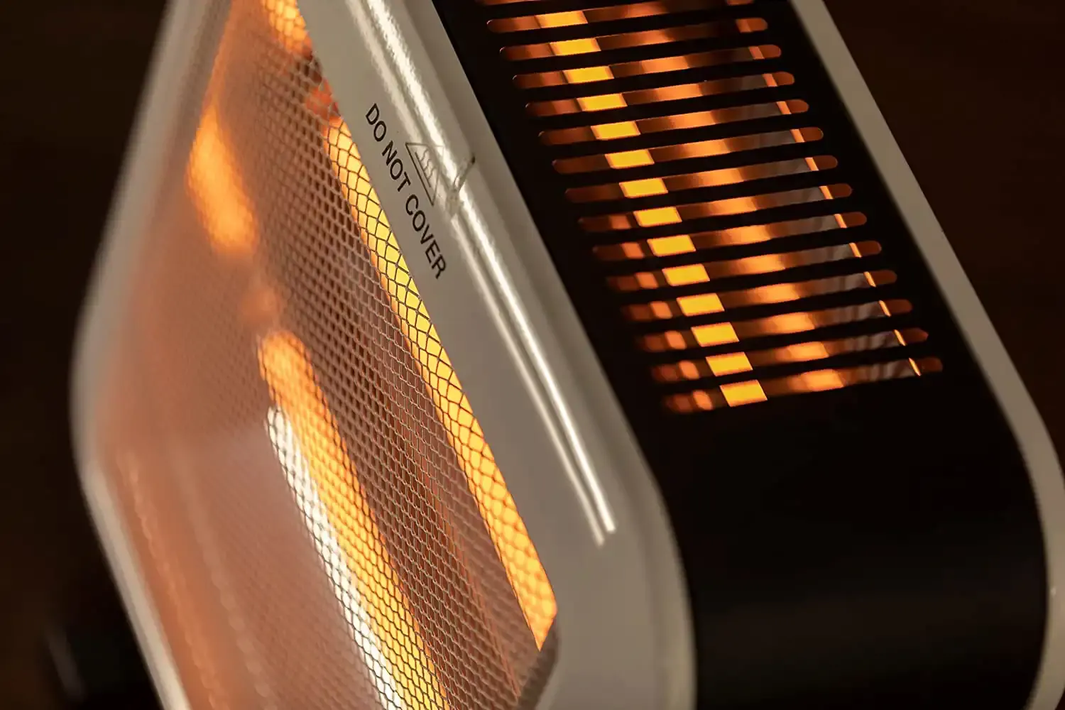 دفاية هالوجين فريش 5 شمعة ، 2000 وات، تدفئة ثلاثية الأبعاد، أبيض