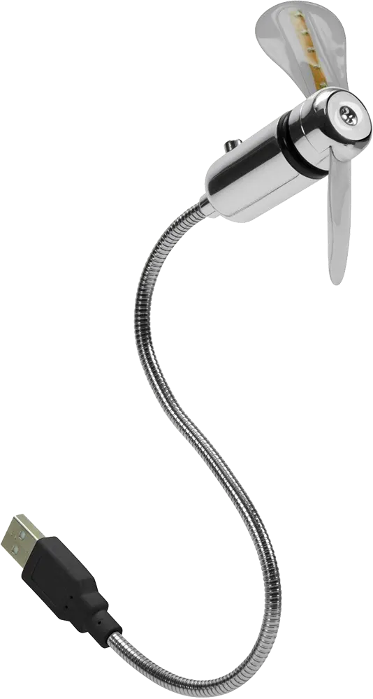 AERO Flexible USB Fan Speedlink, Silver, SL.7403