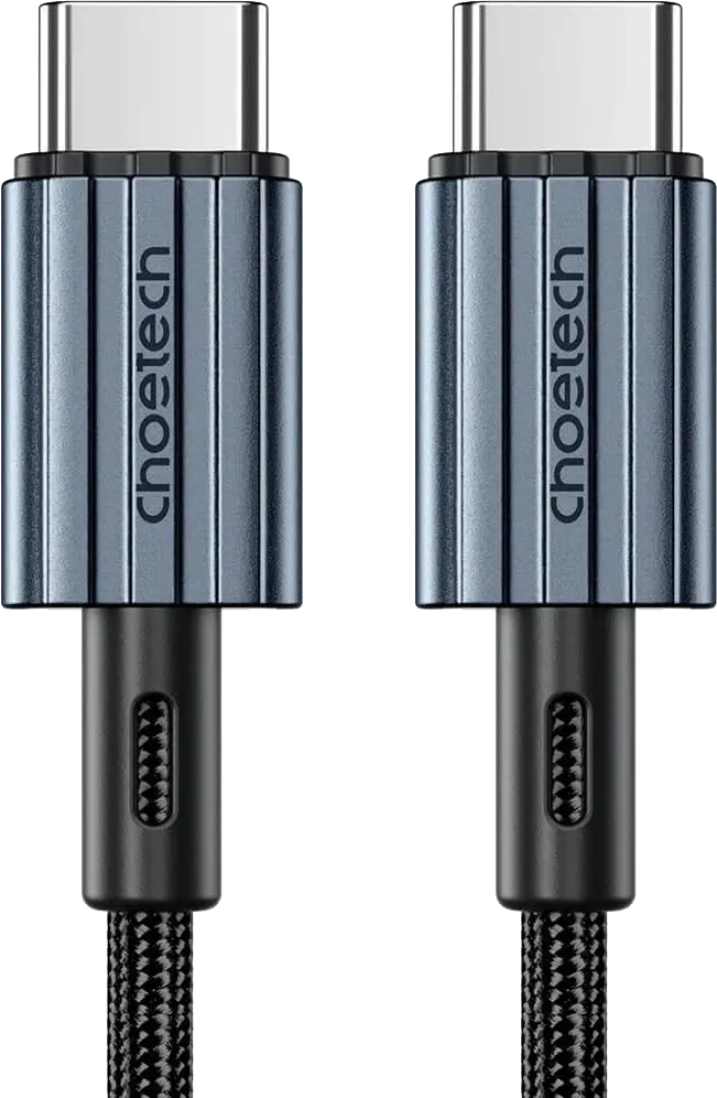 شويتك كابل تايب سي الى تايب سي شحن سريع ، طول 1.2 متر ، اسود ، XCC-1014-BK