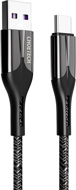 وصلة شاحن تايب سي تشويتك، 5 أمبير، 1.2 متر، أسود، AC0013