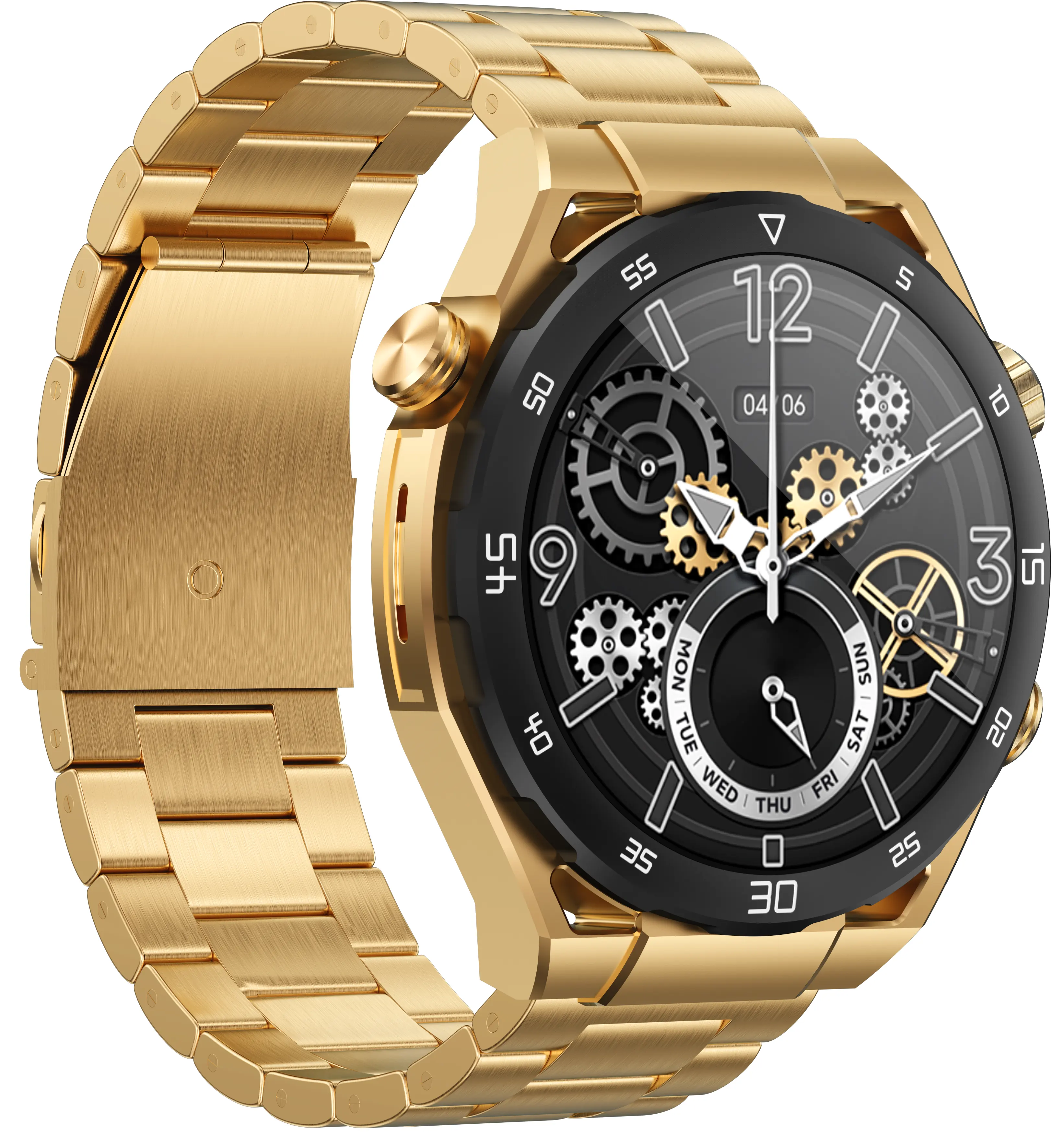 G-Tab Smart Watch, 1.43 inch AMOLED touch screen, water resistant, 300 mAh battery, gold, GT8