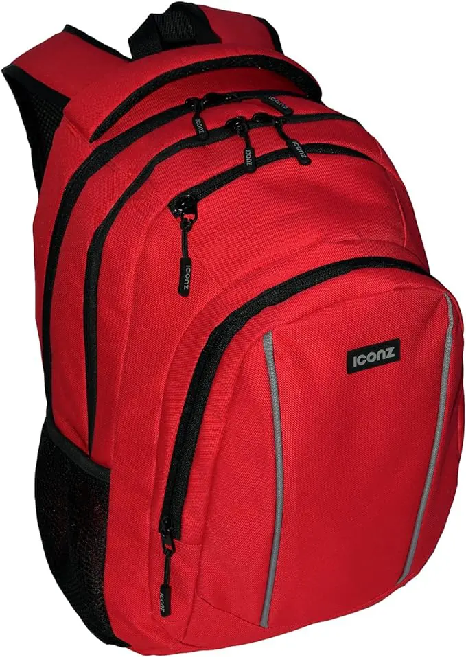 Iconz laptop backpack, 15.6 inches, red, 4046