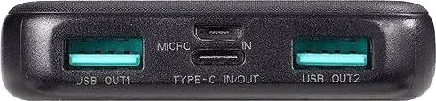 Joyroom Power Bank Charger, 10,000 mAh Battery, 3.7V, 22.5W, Black, JR-QP194