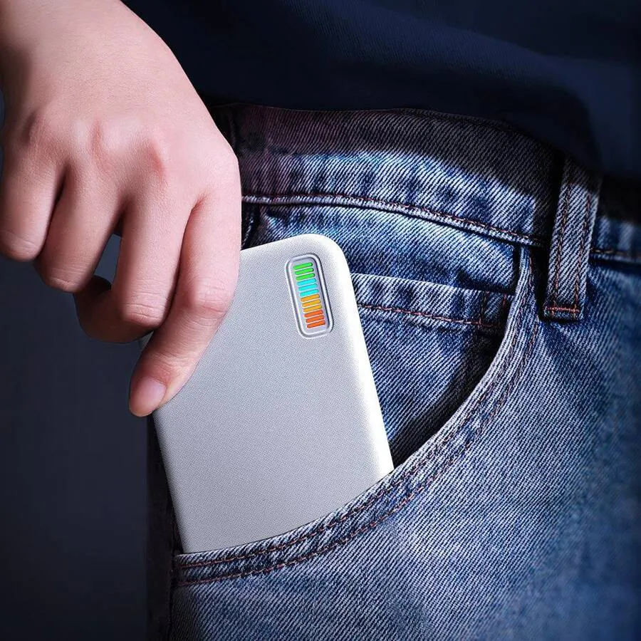 باور بانك جوي روم، 10,000 مللي أمبير، 3.7 فولت، 22.5 وات، أبيض، JR-QP194