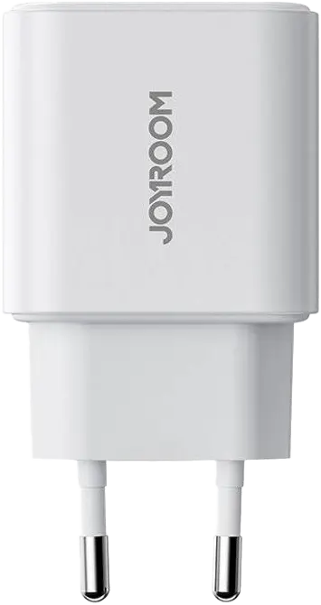 شاحن جوي روم سريع بمنفذين ، 20 واط ، نوع سي - لايتنينج ، أبيض ، JR-TCF05EU