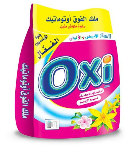 مسحوق اوكسي للغسالات فوق الاتوماتيك، برائحه نسيم الربيع، 1.5 كجم