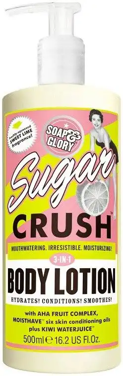 لوشن الجسم شوجر كراش 3في1 من سوب اند جلوري 500 مل