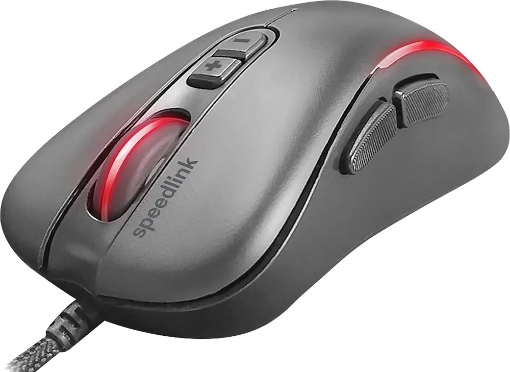 Wired Gaming Mouse Speedlink, USB, Black, SL-680021-BK