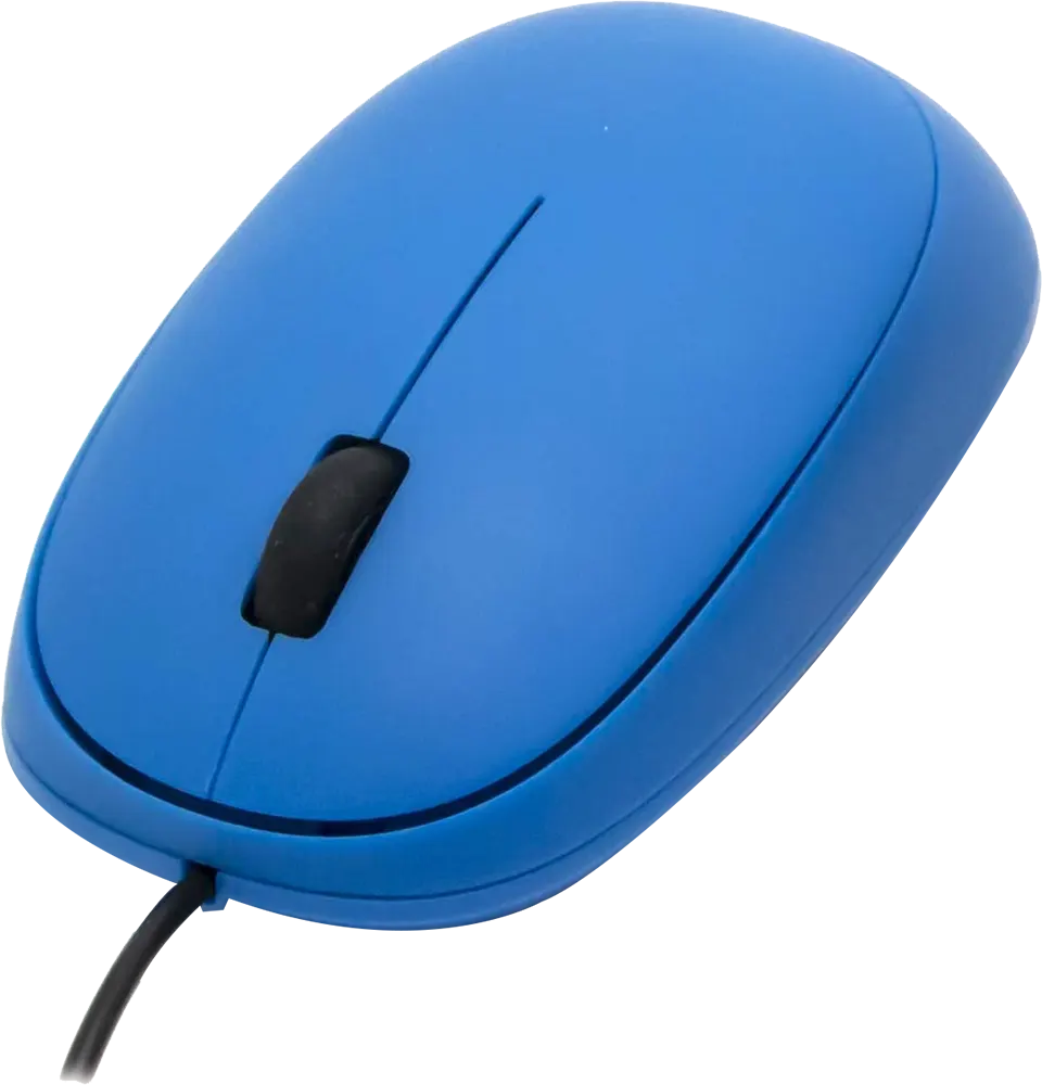 Iconz Wired Mouse, USB, Blue, M02L