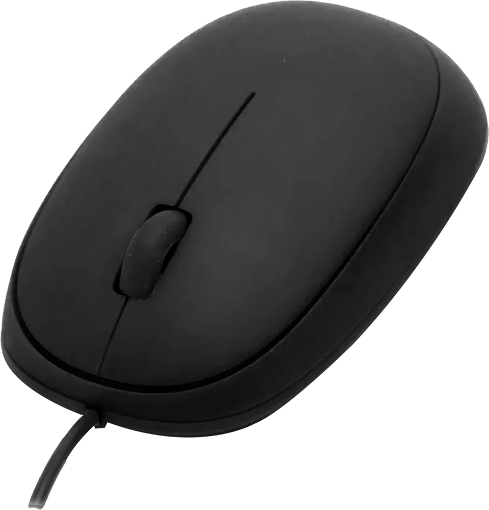 Iconz Wired Mouse, USB, Black, M02K