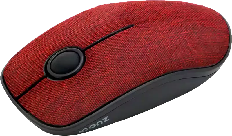 Iconz Wireless Mouse, Single Range, 1600 DPI, Red, WM04R