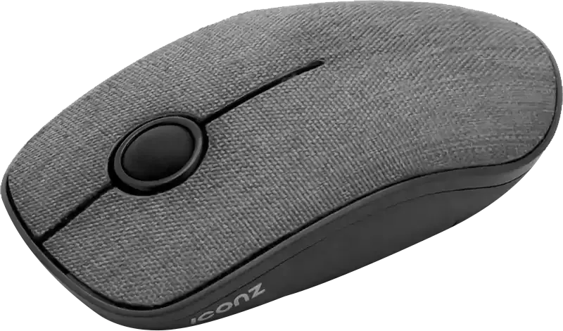 Iconz Wireless Mouse, Single Range, 1600 DPI, Grey, WM04E