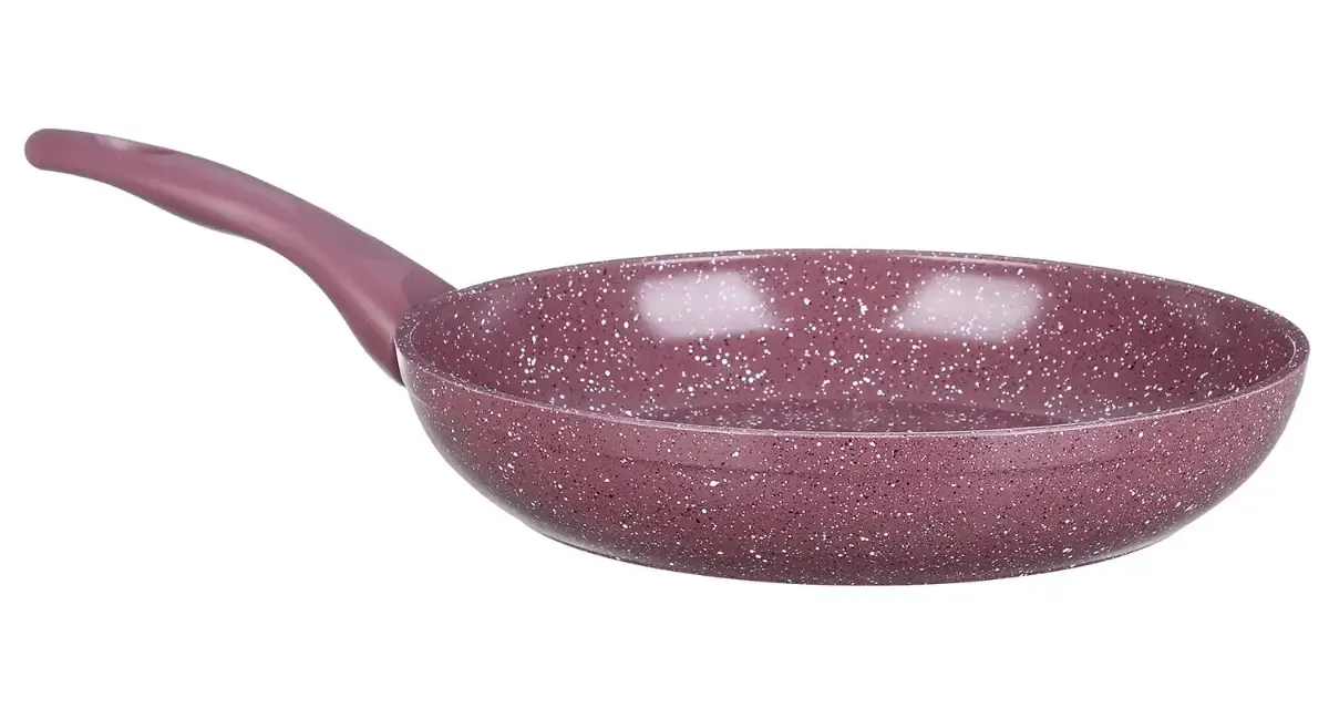 Top Chef Granite cookware set , 14 pieces, dark red