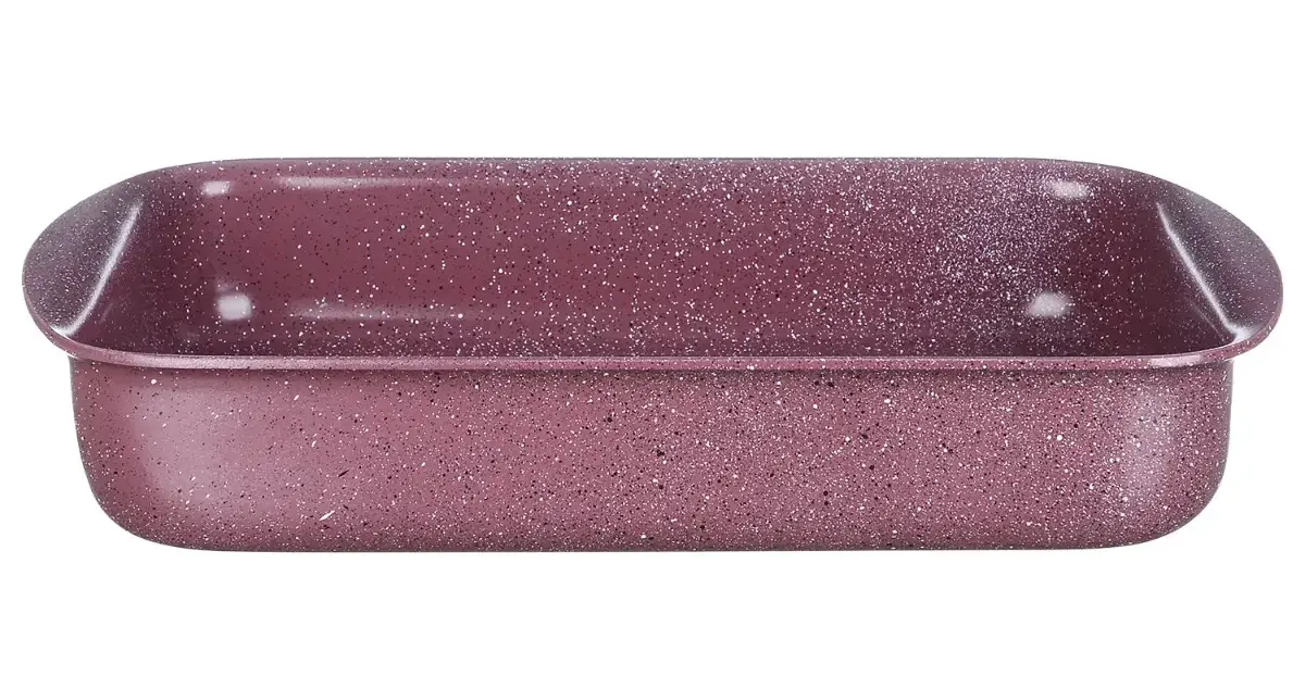 Top Chef Granite cookware set , 14 pieces, dark red