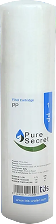 Pure Secret First Stage Filter Cartridge, White, TDS