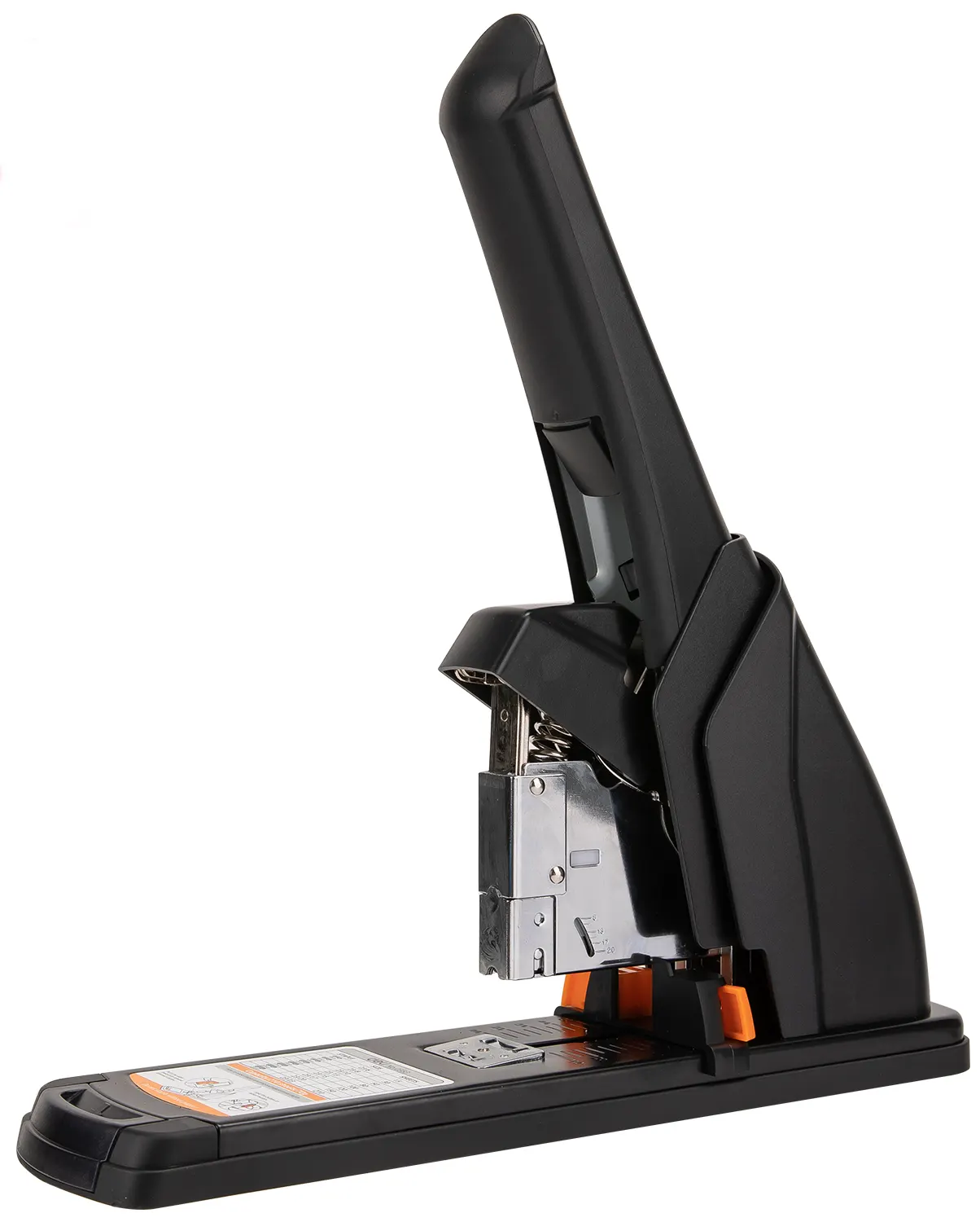 Deli Office Stapler, 210 Sheets, Heavy, Black, 0383