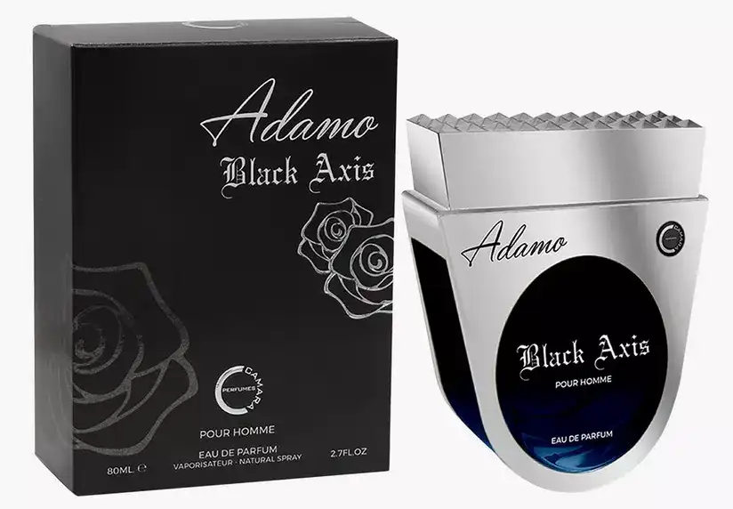 ADAMO BLACK AXIS By Camara For Men EDP,80 ML