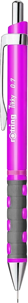 Tiki Neon Rotring Plastic Pen, 0.7 mm lead, Purple, 20007254