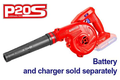 بلاور هواء ليثيوم 20 فولت ام توب ، أحمر،ELAB20018