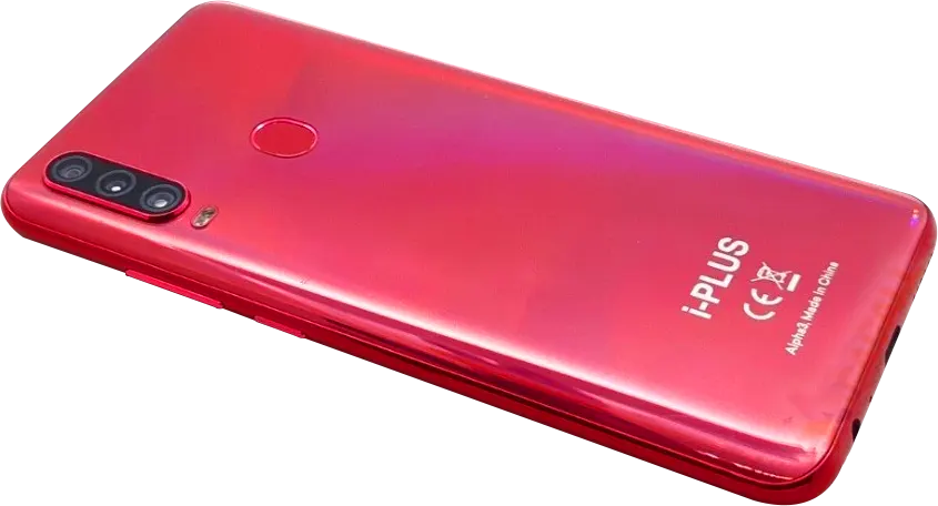 I-Plus Alpha 3 Dual SIM, 128GB Memory, 6GB RAM, 4G LTE, Ruby Red  + Special Gift Inside Airpods