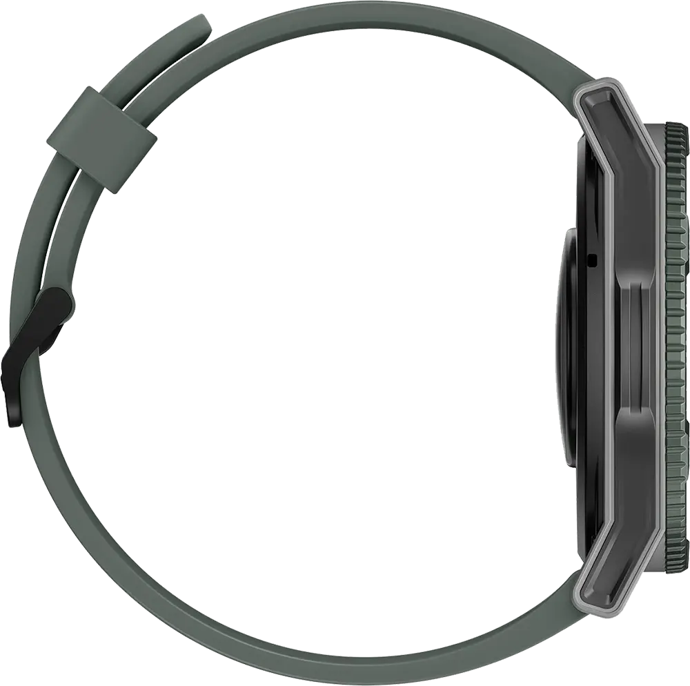 ساعة هواوي جي تي 3 SE الذكية، شاشة اموليد 1.43 بوصة ، حزام ألياف البوليمر، مقاومة للماء، أخضر