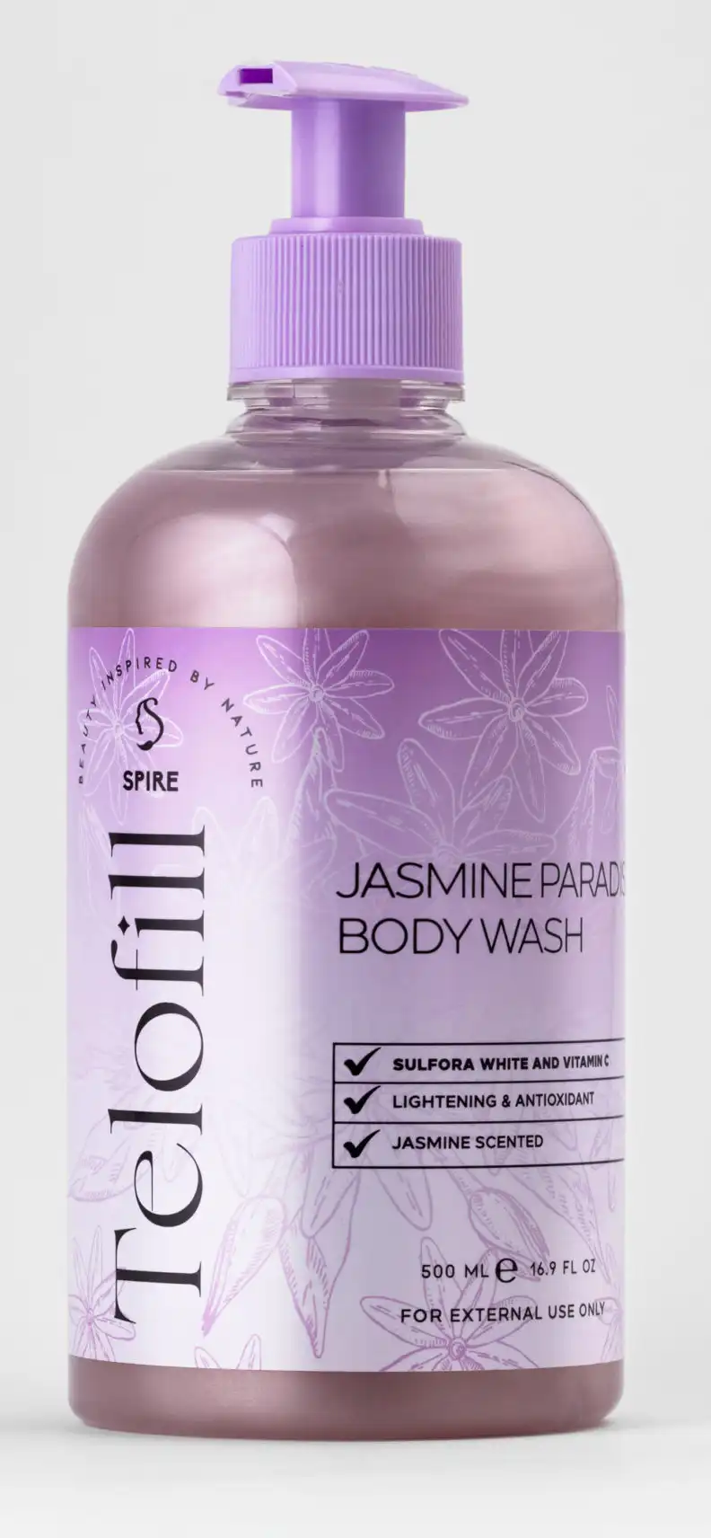 شاور جل تيلوفيل بالياسمين، 500 مل .