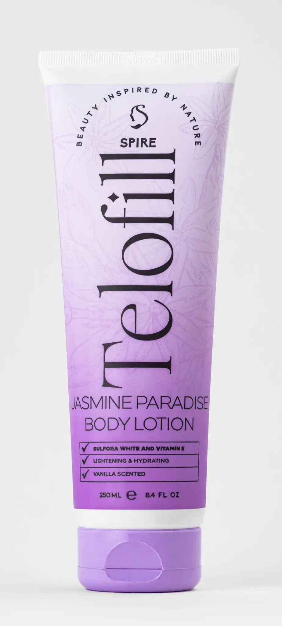 TELOFILL BODY LOTION Jasmine Paradise, Moisturizing Body Cream, 250 ml.
