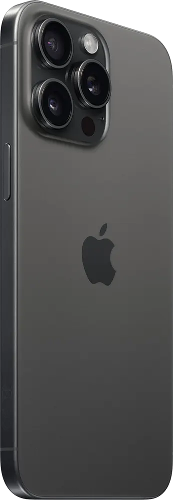 iPhone 15 Pro Max Single SIM Mobile, 256GB Internal Memory, 8GB RAM, 5G Network, Black Titanium