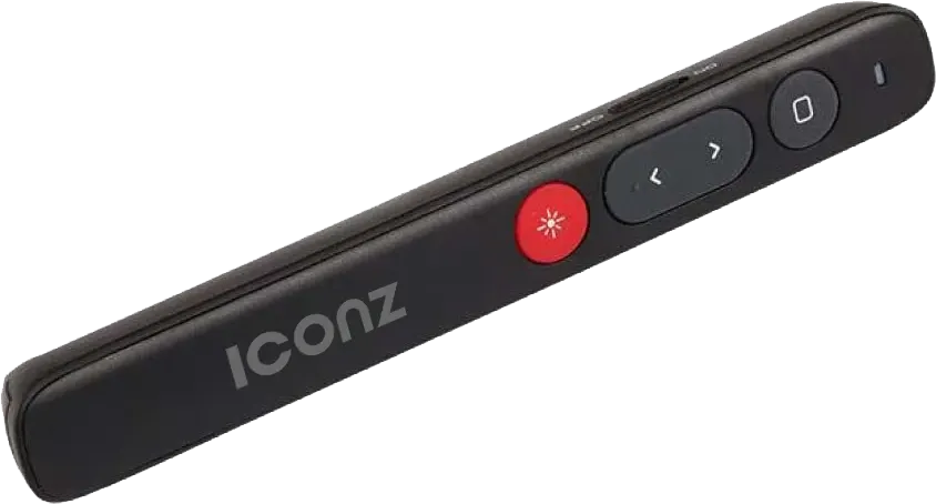 Iconz WP03K Slim Wireless Presenter with Pointer