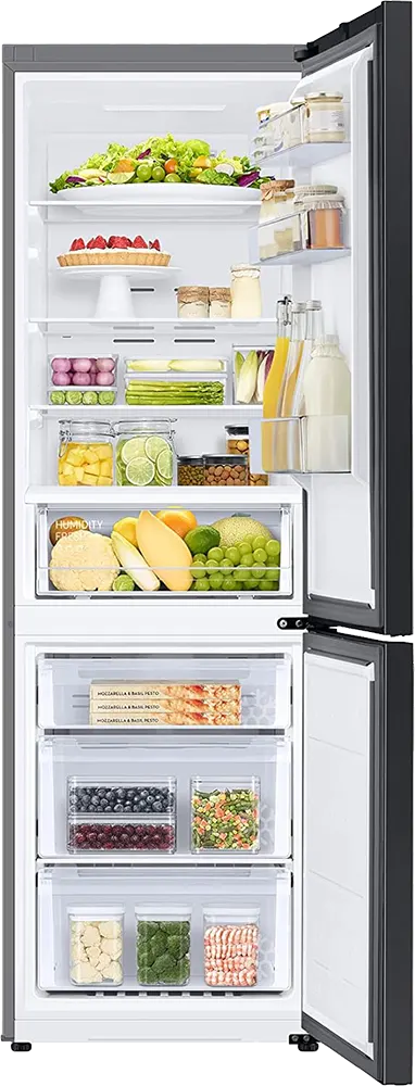 Samsung No Frost Combi Refrigerator, 344 Liters, 2 Doors, Blue Color, RB34A6B0E41-MR
