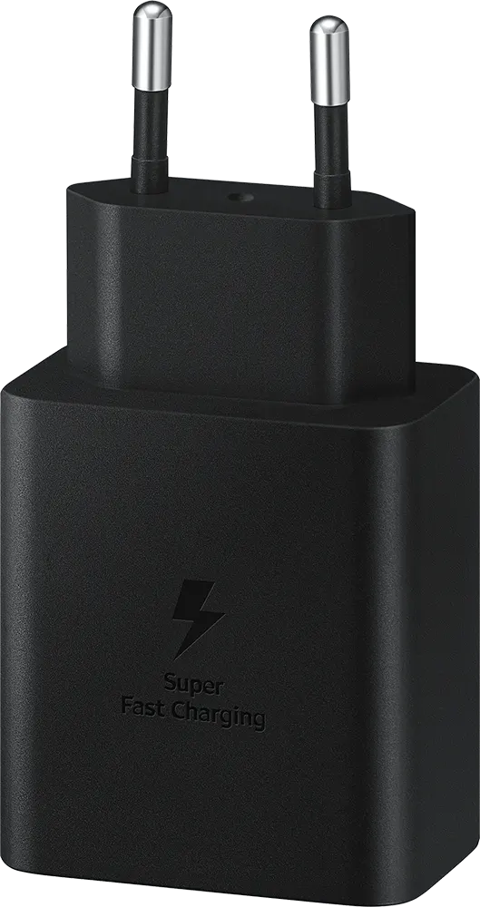 Samsung charger, 45 Watt, Type C to Type C, fast charging, black, EP-T4510XBEGWW