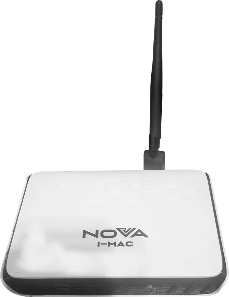 Receiver Nova , 8000 Channels, FHD, Wi-Fi, White, I-MAC
