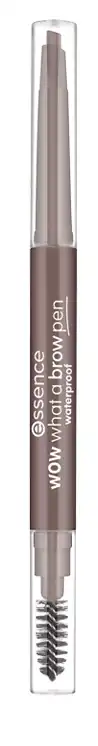 قلم حواجب ايسنس واو وات ابراو مقاوم للماء، 01 بني فاتح