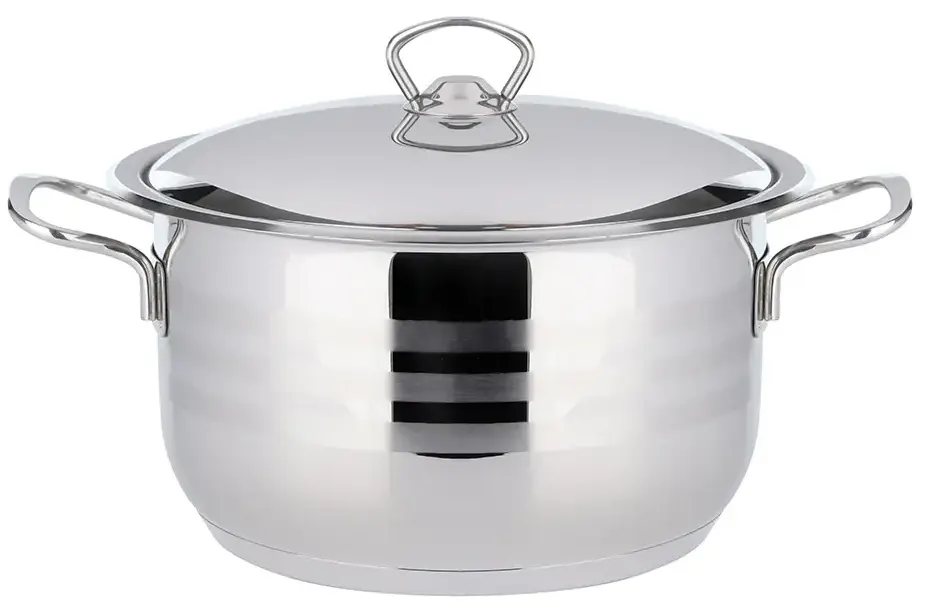 حلة استنالس عبود مخطط، مقاس 24، فضي