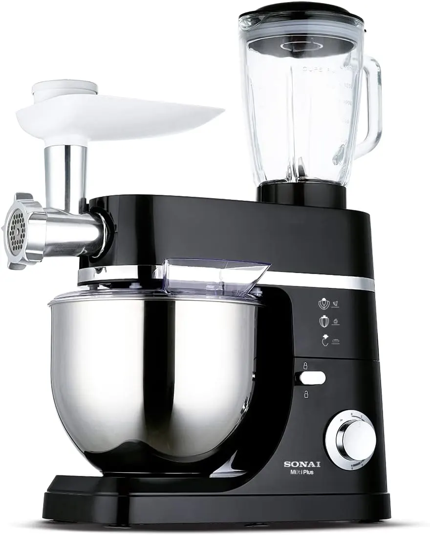 عجان سوناي مكس بلس7 *1، 1200 وات، 7 لتر، 6 سرعات، أسود، SH-M1050