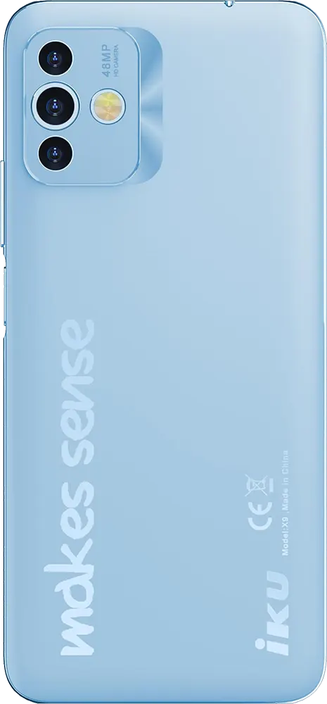 IKU X9 Dual SIM Mobile, 128GB Internal Memory, 8GB RAM, Starlight Blue