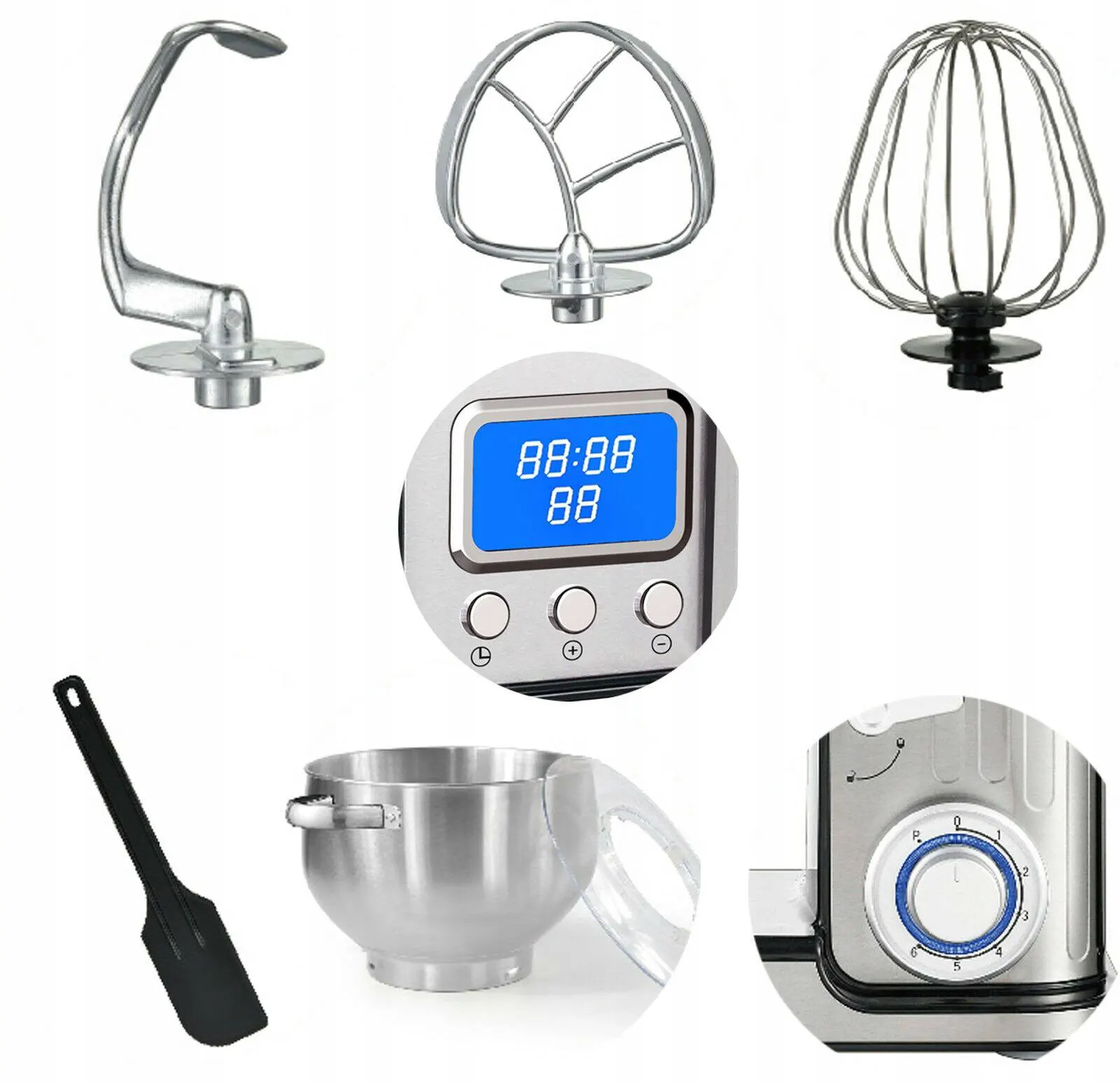 عجان بلاك اند وايت، 1300 وات، 5 .7 لتر، سيلفر، SC-315 D