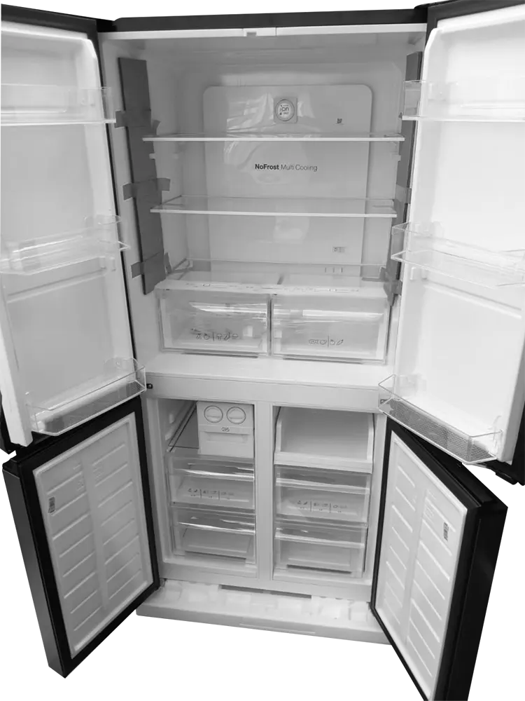 Ocean Refrigerator, No Frost, 531 Litres, 4 Doors, Stainless, Silver, OMDV 520 TNF D XB A