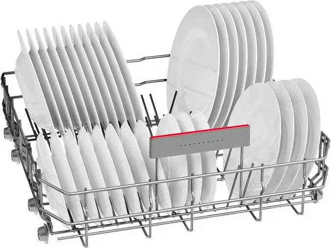 Bosch Dishwasher, 60 Cm, 13 Place Setting, Digital Screen, Stainless Steel, Silver, SMS4EMI60V