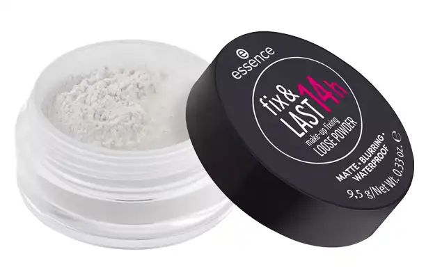لوس بودر للوجه فيكس اند لاست تدوم 24 ساعه من ايسنس 9.5 جم