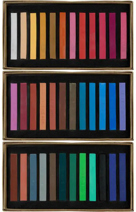 مجموعة ألوان باستيل ماستر زيت،  قصيرة الحجم ، 36 لون ، ألوان متعددة