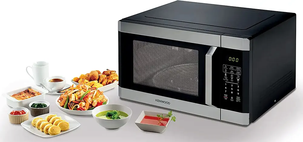 Kenwood 42 Liter Digital Microwave With Grill, 1000 Watt, Black, MWM42-BK