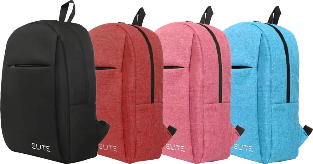 Elite Laptop Backpack, 15.6 Inch, Jeans ,Multi Color, GS205