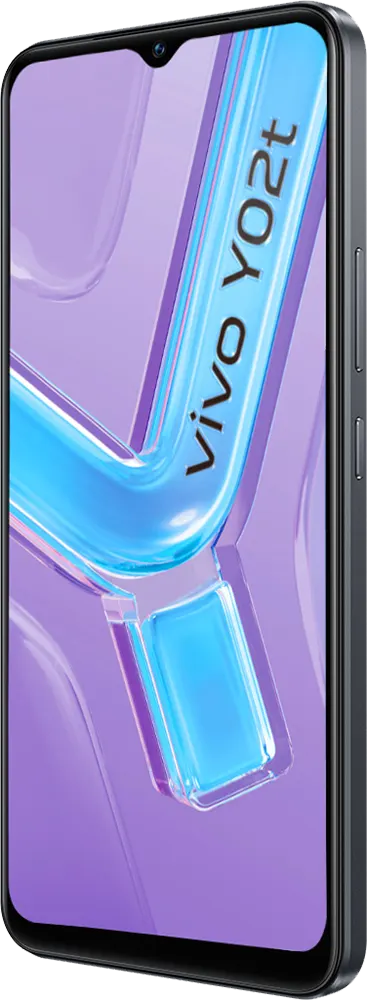 Vivo Y02T Dual SIM, 128GB Memory, 4GB RAM, 4G LTE, Cosmic Grey ...