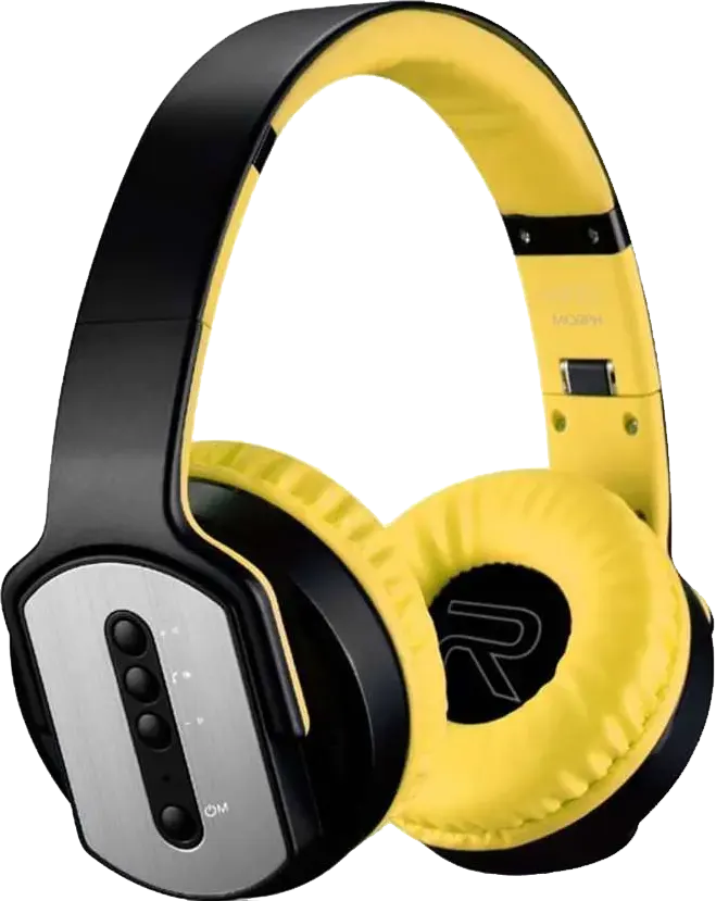 SODO Twist Out MH2 Wireless Headphone, Speaker, High Quality Sound, Black*yellow