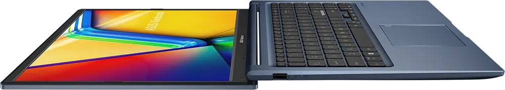 Laptop ASUS Vivobook 15 X1504ZA-NJ003W Intel Core i3-1215U, 4GB RAM, 256GB SSD Hard Disk, Intel Iris X Graphics Card , 15.6” FHD Display, Windows 11 , Quiet Blue