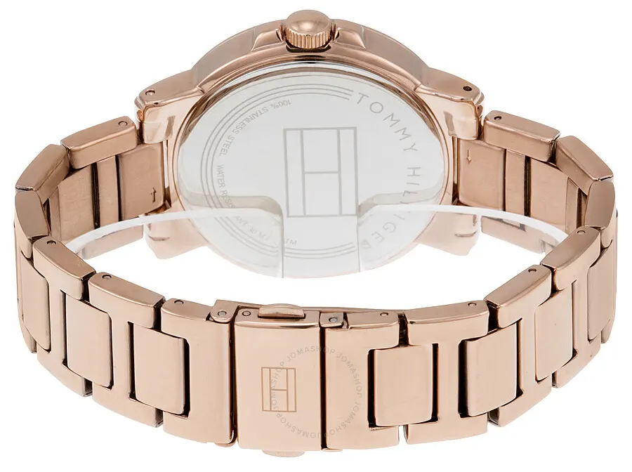 Tommy Hilfiger Women's Watch, Analog, Stainless Steel Strap, Rose Gold 1781625