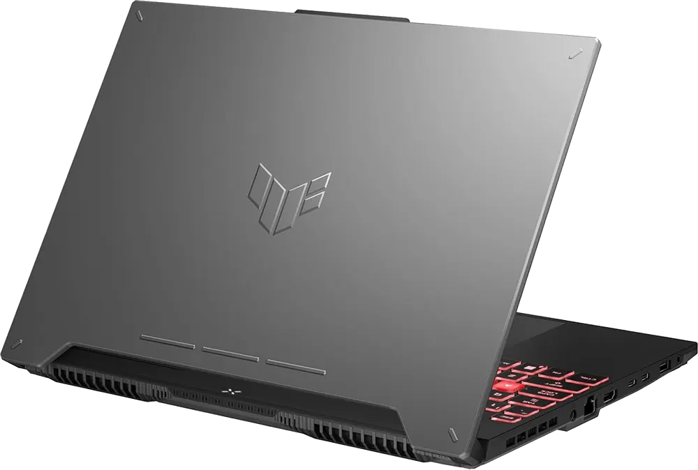 Asus Laptop TUF Gaming A15 FA507NU-LP045W AMD Ryzen 7-7735HS, 16GB RAM, 512GB SSD Hard Disk, NVIDIA GeForce RTX 4050  Graphics Card 6GB , 15.6" FHD Display, Windows 11, Jaeger Gray