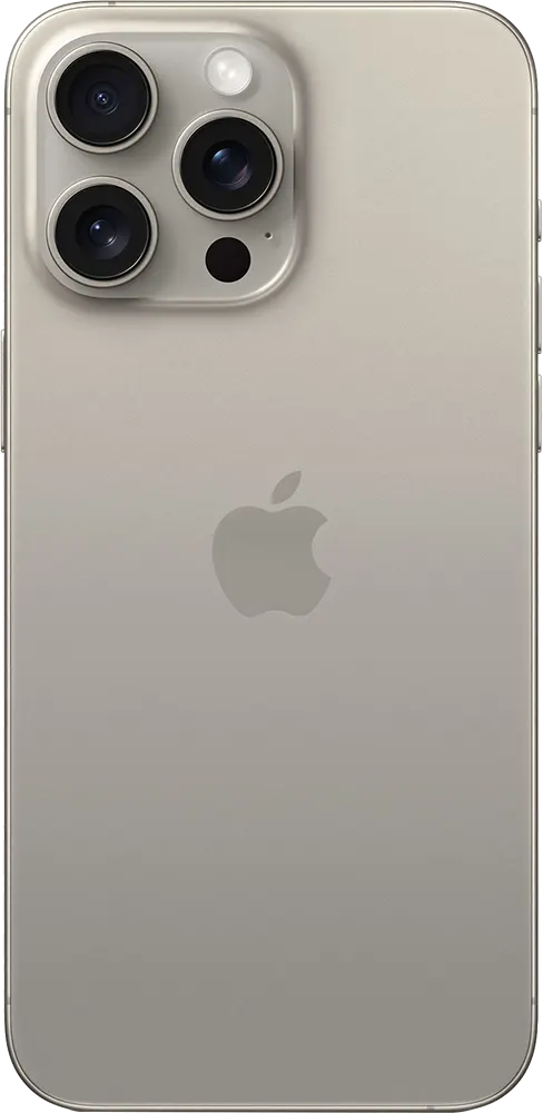 iPhone 15 Pro Max Single SIM Mobile, 256GB Internal Memory, 8GB RAM, 5G Network, Natural Titanium