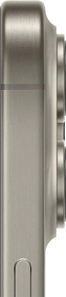 موبايل ايفون 15 برو ماكس، شريحة واحدة، ذاكرة داخلية 256 جيجابايت، رامات 8 جيجابايت، شبكة الجيل الخامس، تيتانيوم طبيعي